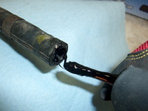Fuel line gunk